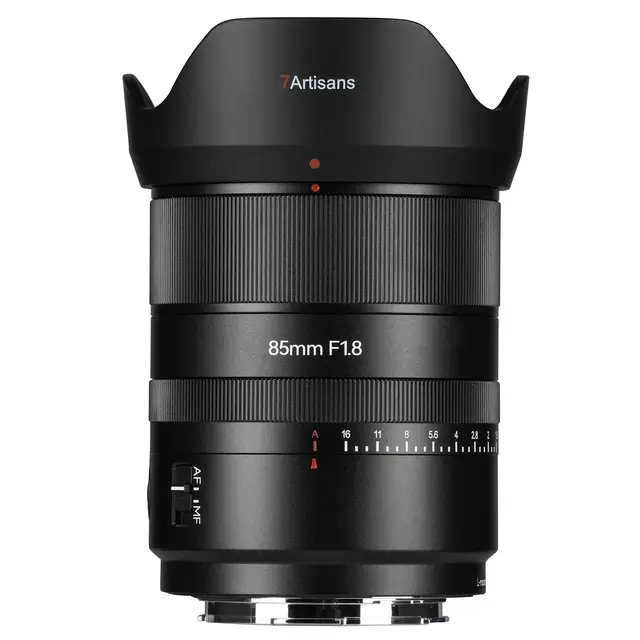7Artisans AF 85mm f/1.8 L-mount L-mount. Full frame. Sort 