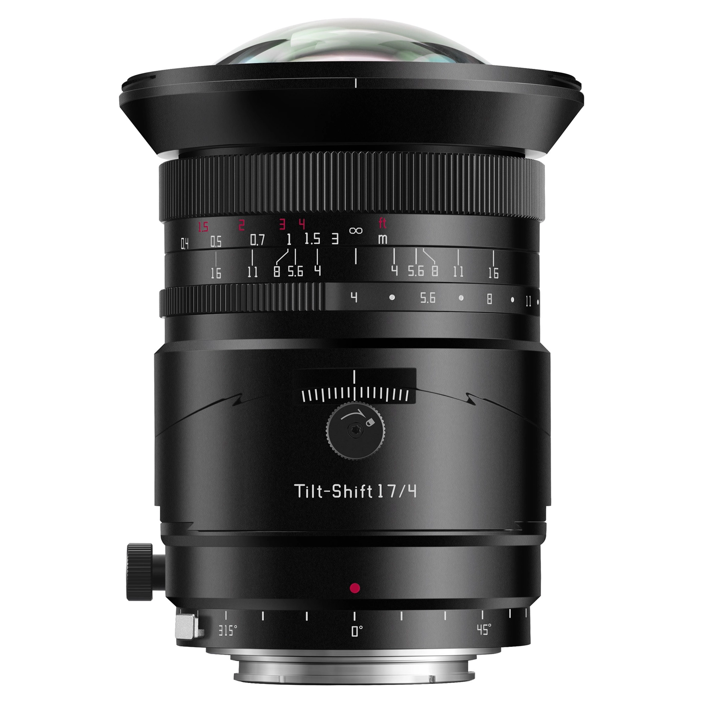 7Artisans 17mm f/4 Tilt/Shift Sony E-mount. Full frame. Manuell fokus. Sort