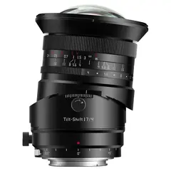7Artisans 17mm f/4 Tilt/Shift Sony E-mount. Full frame. Manuell fokus. Sort