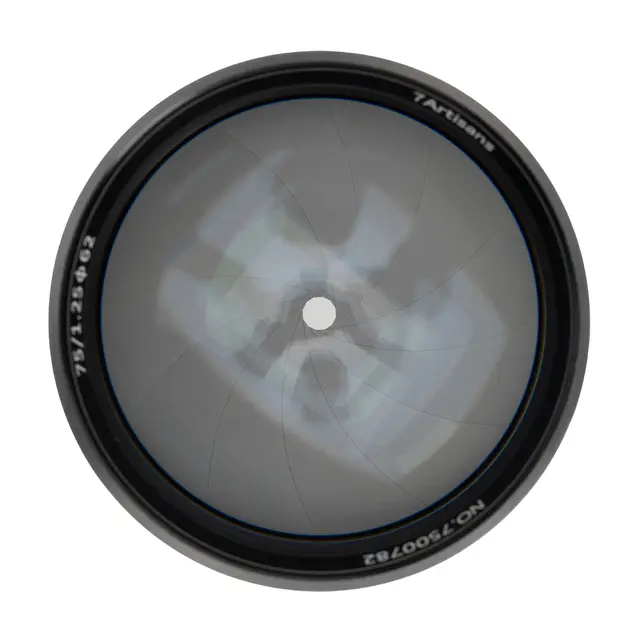 7Artisans 75mm f/1.25 II Til Leica M-fatning. Sort 