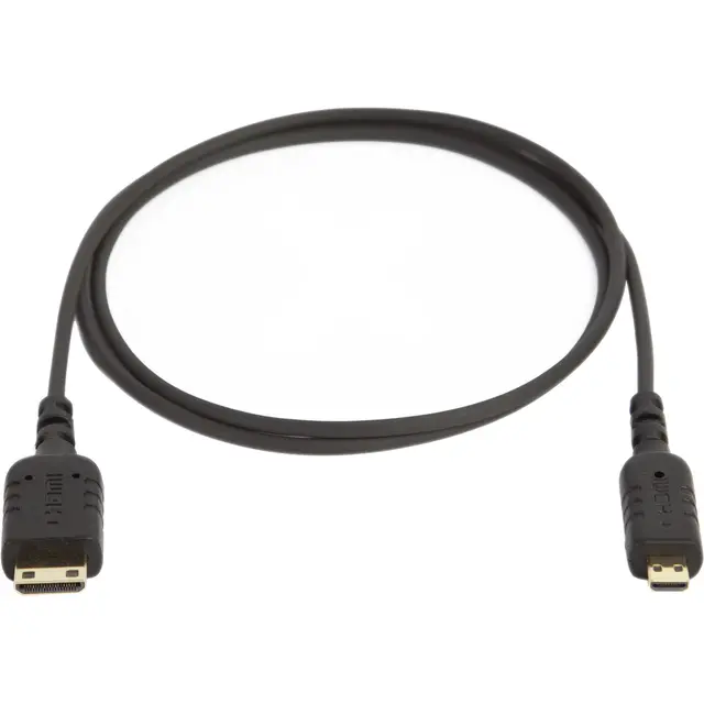 8Sinn eXtra Thin Micro HDMI - Mini HDMI HDMI D til HDMI C Kabel 