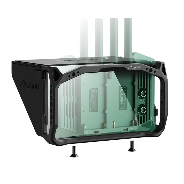 Accsoon Monitorbur med Solskjerm For CineView M7/M7 Pro 