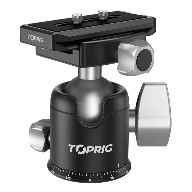 Accsoon BH-01 Top Rig Ball Head Kulehode med Arca Swiss feste 