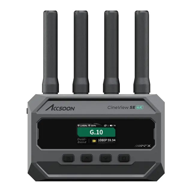 Accsoon CineView SE 4K 1 RX Mottaker 