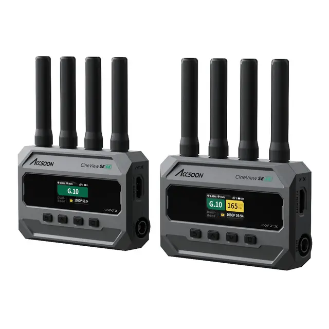 Accsoon CineView SE 4K 1 TX + 1 RX Sender og Mottaker 