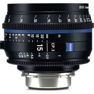 Zeiss Cine CP.3 15MM f/2.9  EF Canon EF Mount