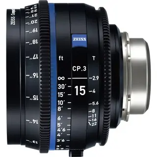 Zeiss Cine CP.3 15MM f/2.9  EF Canon EF Mount