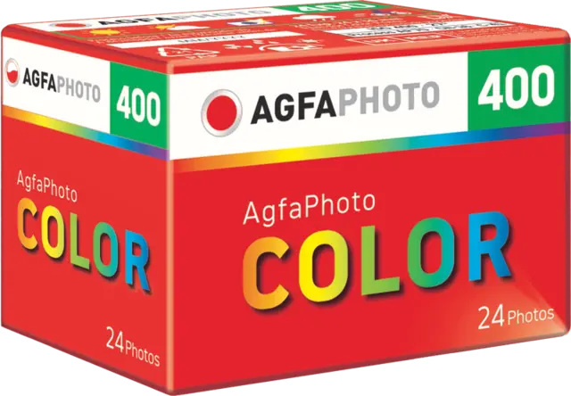 Agfa Photo Color 400 135-24 1pk. Fargefilm. 135mm 24 exp.  ISO 400 