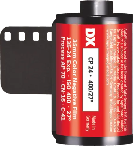 Agfa Photo Color 400 135-24 1pk. Fargefilm. 135mm 24 exp.  ISO 400
