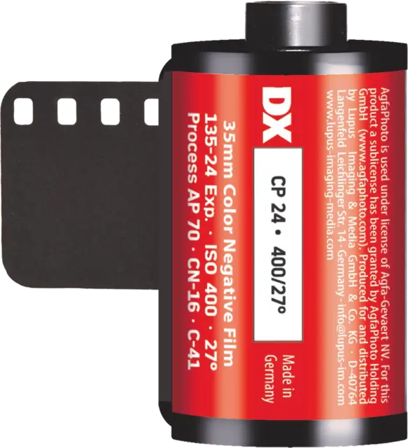 Agfa Photo Color 400 135-24 1pk. Fargefilm. 135mm 24 exp.  ISO 400 