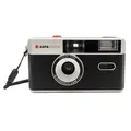 Agfaphoto Reusable Camera 35mm Black Gjenbrukbart filmkamera m/blits. 35mm