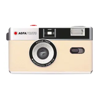Agfaphoto Reusable Camera 35mm Beige Kompaktkamera for 135mm film