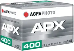 Agfa Photo APX 400 135-36 1pk. Sort/Hvit film. 135mm. ISO 400
