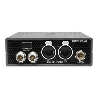AJA Dante-12GAM 12G-SDI/Dante 32-Channel Embedder/Disembedder