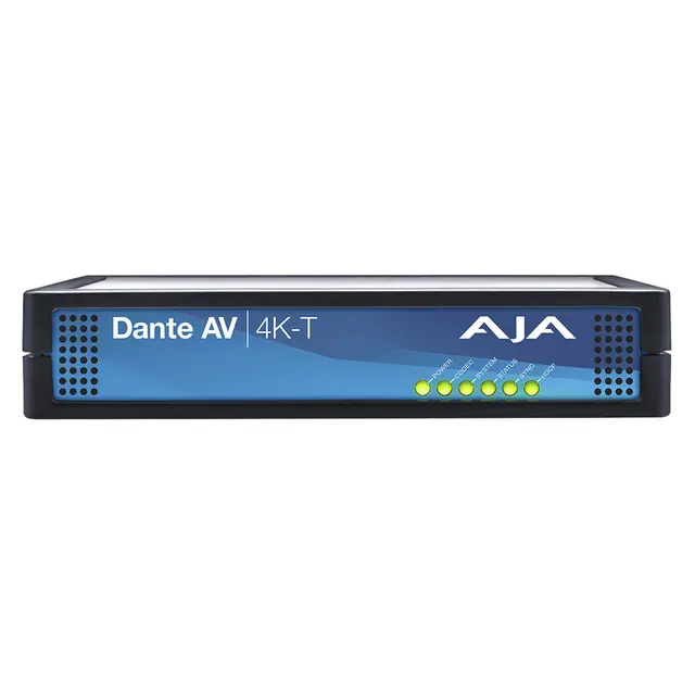 AJA Dante AV 12G-SDI/HDMI 4K Transmitter 