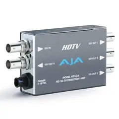 AJA HD-5DA HD-SDI/SDI Distrubusjon 1 til 4 SDI