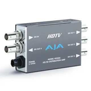 AJA HD-5DA HD-SDI/SDI Distrubusjon Amplifier / Repeater with DWP