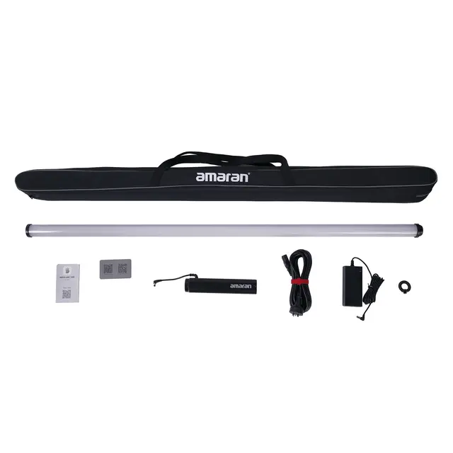 Amaran T4c RGBWW LED Tube Light 40W. 2500K-7500K. Batterigrep 