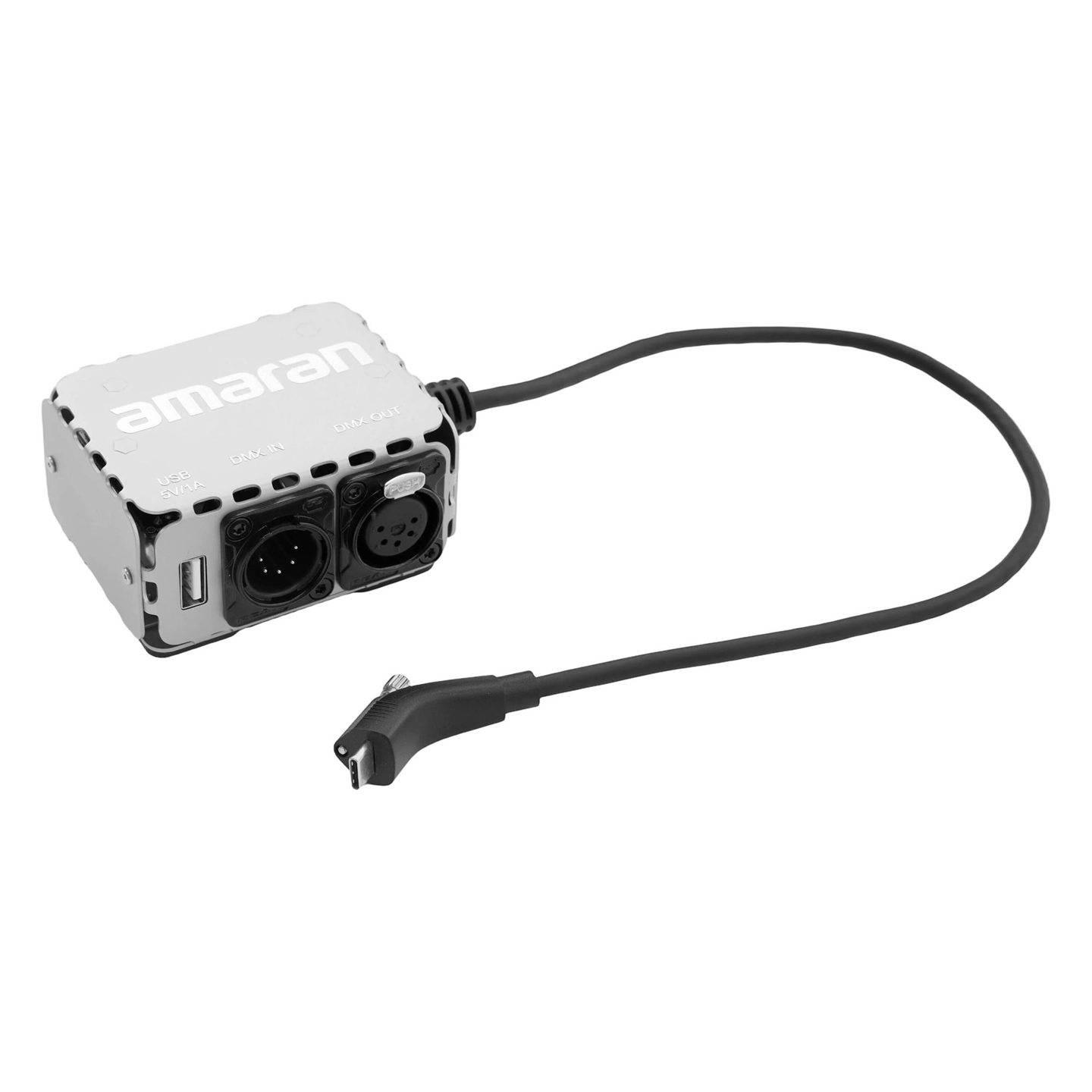 Amaran USB-C to 5-Pin DMX In/Out Adapter For Ray 360c & 660c Lights