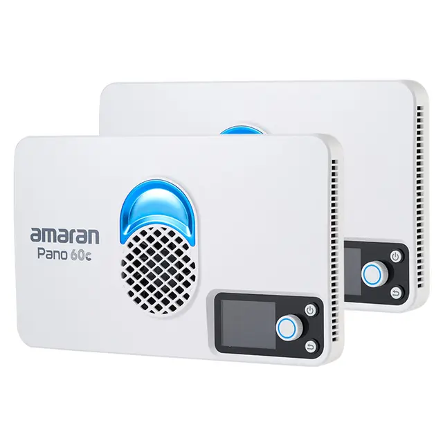 Amaran Pano 60c 2-Light Kit Hvit 