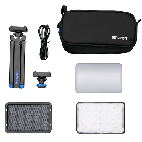 Amaran Ace 25c Kit Charcoal Full color compact LED light