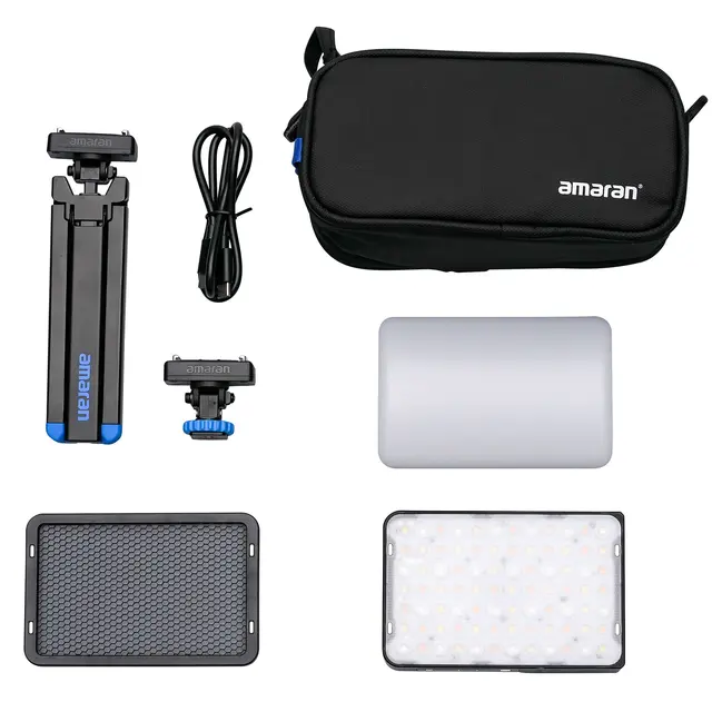 Amaran Ace 25c Kit Charcoal Full color compact LED light 
