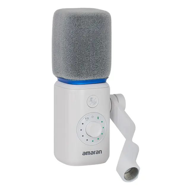 Amaran Mic Desktop Stand Kit (White) 