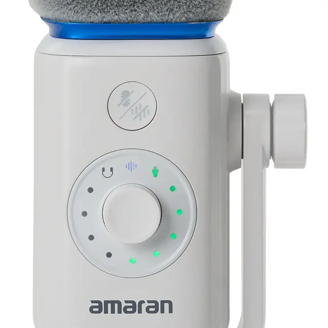 Amaran Mic Desktop Stand Kit (White) 