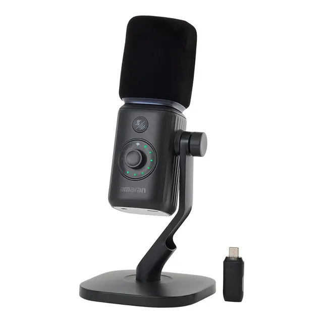 Amaran Mic Desktop Stand Kit (Charcoal) 