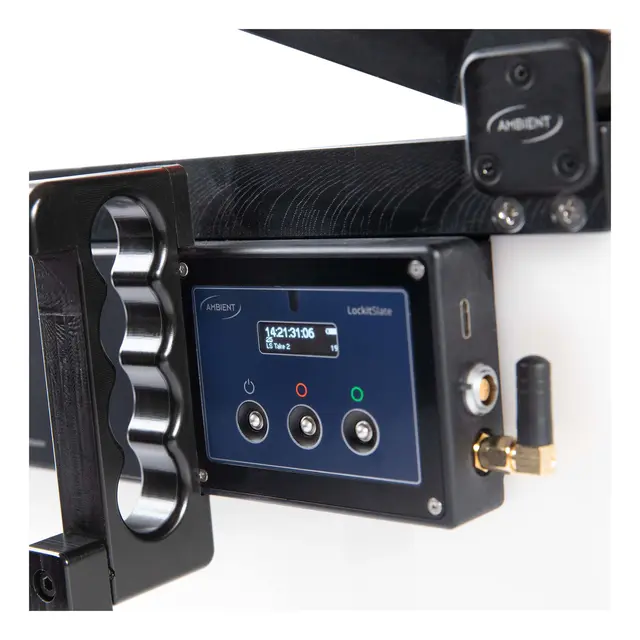 Ambient Recording Lockit Slate Take 2 Trådløs Timecode Klappe Plastic Clapstic 