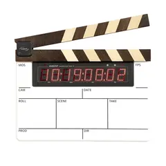 Ambient Recording Lockit Slate Take 2 W Tr&#229;dl&#248;s Timecode Klapper Wood Clapstick