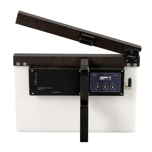 Ambient Recording Lockit Slate Take 2 W Trådløs Timecode Klapper Wood Clapstick 