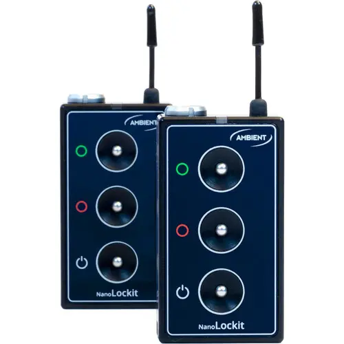 Ambient NanoLockit Double Pack Timecode 2x Trådløs Timecode & Logger 