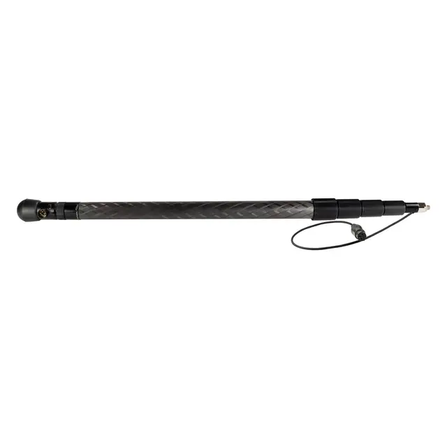 Ambient QP565-CCM Quickpole 5 Boompole 66 til 243cm Carbon Med Coiled Kabel 