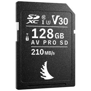 Angelbird AV PRO SD MK2 128GB V30 V30, Max Read 210 - Write 75 MB/s