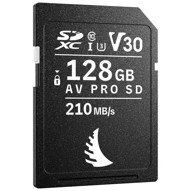 Angelbird AV PRO SD MK2 128GB V30 V30, Max Read 210 - Write 75 MB/s 
