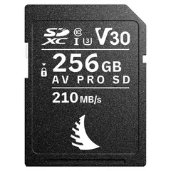 Angelbird AV PRO SD MK2 256GB V30 V30, Max Read 210 - Write 140 MB/s
