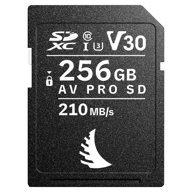 Angelbird AV PRO SD MK2 256GB V30 V30, Max Read 210 - Write 140 MB/s 