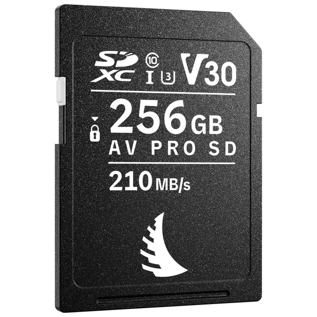Angelbird AV PRO SD MK2 256GB V30 V30, Max Read 210 - Write 140 MB/s 