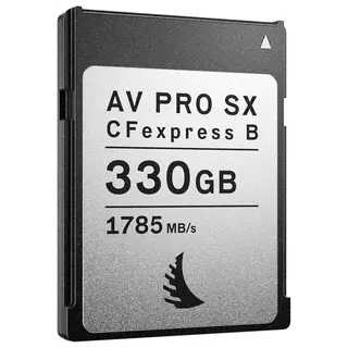 Angelbird AV PRO CFexpress SX 330GB Type B. R1785/R1600. 12K