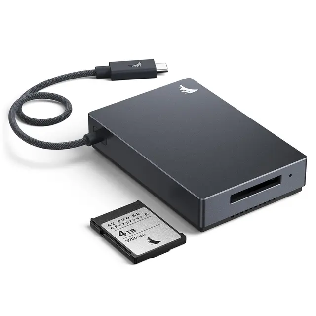 Angelbird Kortleser CFexpress B USB-C 4.0 Gen 3x2 opp til 40 Gb/s 