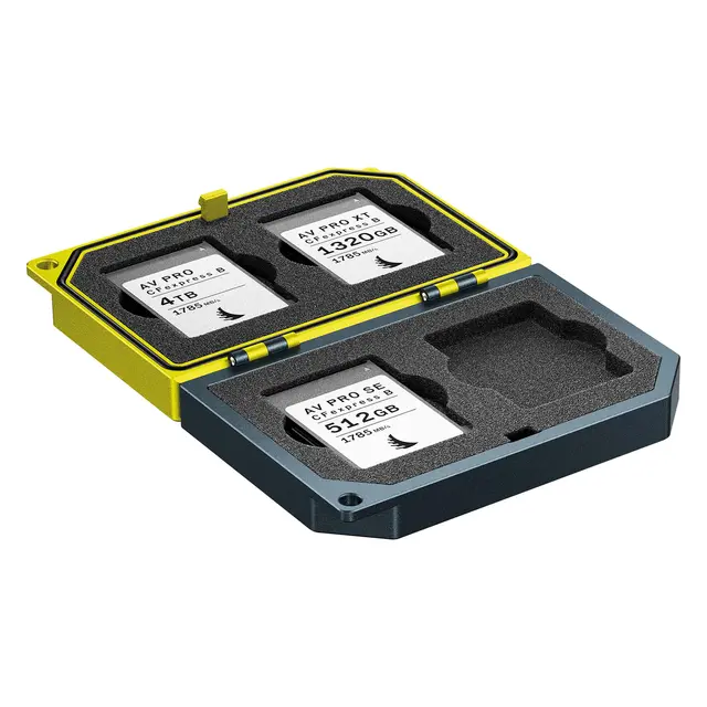 Angelbird Media Tank CFexpress Type B Sikker oppbevaring/frakt for 4 kort 