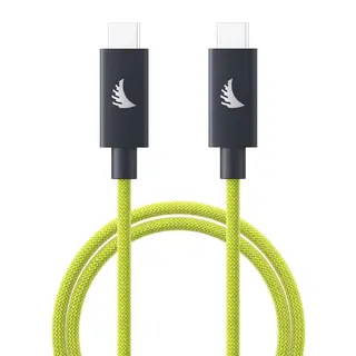 Angelbird USB-C 4.0 Solid Flex Lime 1m 1m. Rett til rett