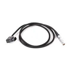 Anton Bauer P-Tap to Canon unregulated Lemo style with Braided Flex Cable