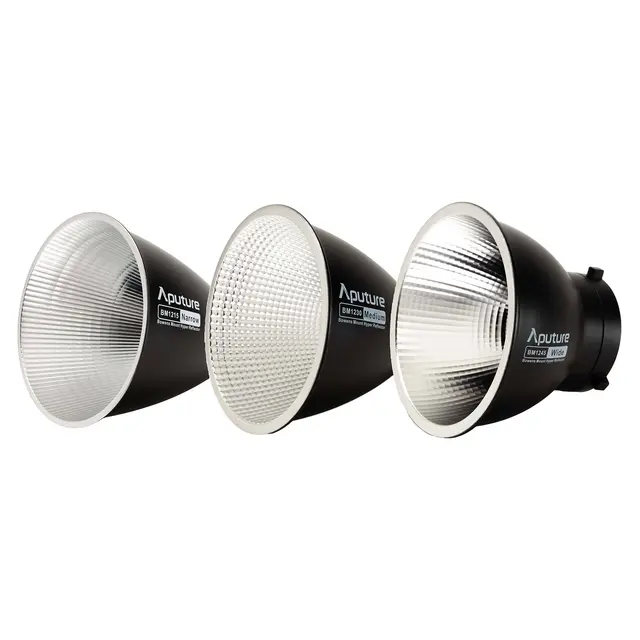 Aputure Bowens Hyper Reflector Kit Wide, Narrow og Medium 
