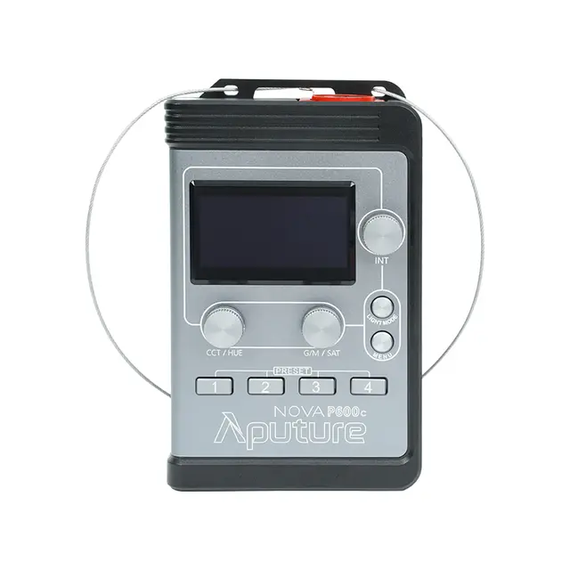 Aputure Nova P600c Kit RGBWW LED Panel. Hard Shell Rolling Case 