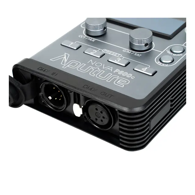 Aputure Nova P600c Kit RGBWW LED Panel. Hard Shell Rolling Case 