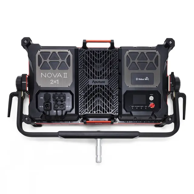 Aputure NOVA II 2x1 med Hardcase 1000W justerbart fullfarge panellys 