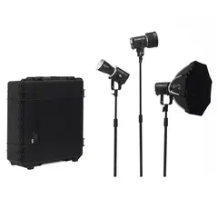 Aputure Storm 80c LED Monolight 3-Light 80W. 1800-20000K. Med Trillekoffert