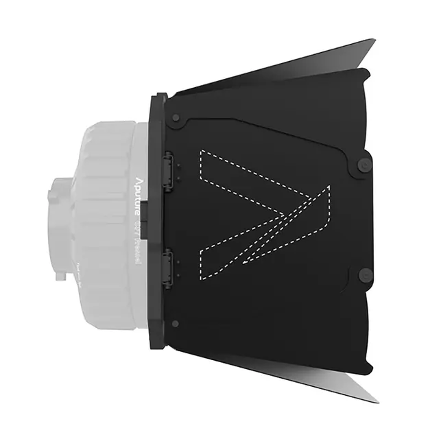 Aputure CF7 Fresnel and Barn Doors Kit For Storm 400x 